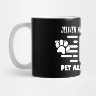 Mailman - Deliver All The Presents Pet All The Dogs Mug